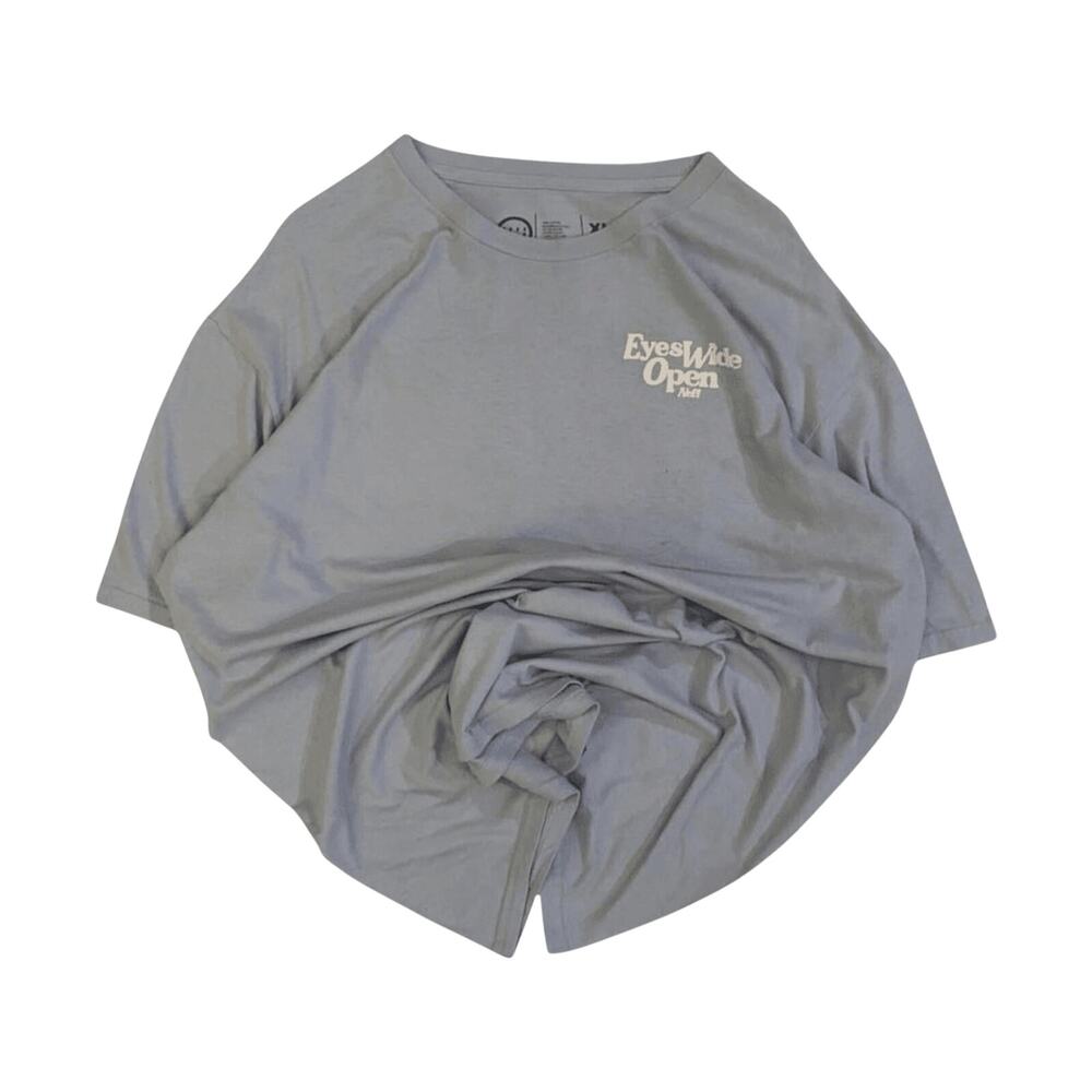 Neff Y2K Butterfly Short Sleeve T Shirt Powder Blue XL